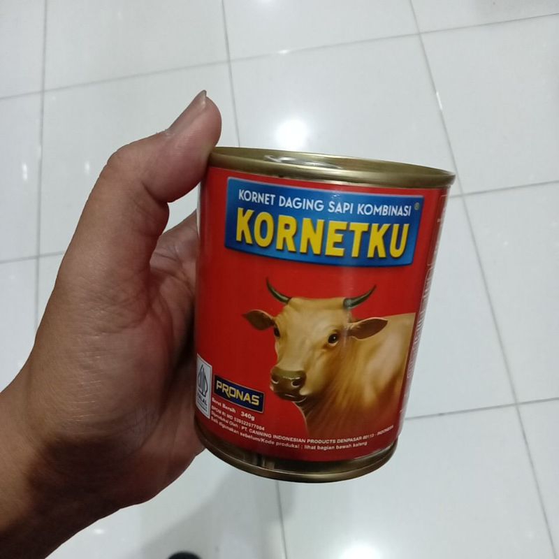 

Mahbubah - Pronas 340 g Kornetku Daging Sapi Kaleng