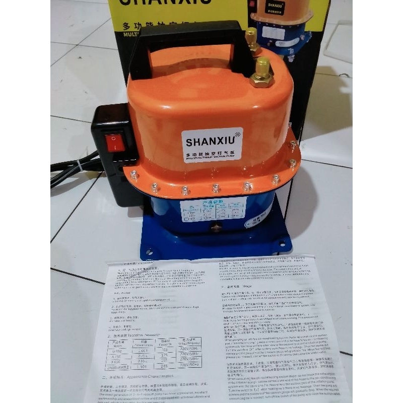 alat vacum vaccum pump cek bocor ac mobil