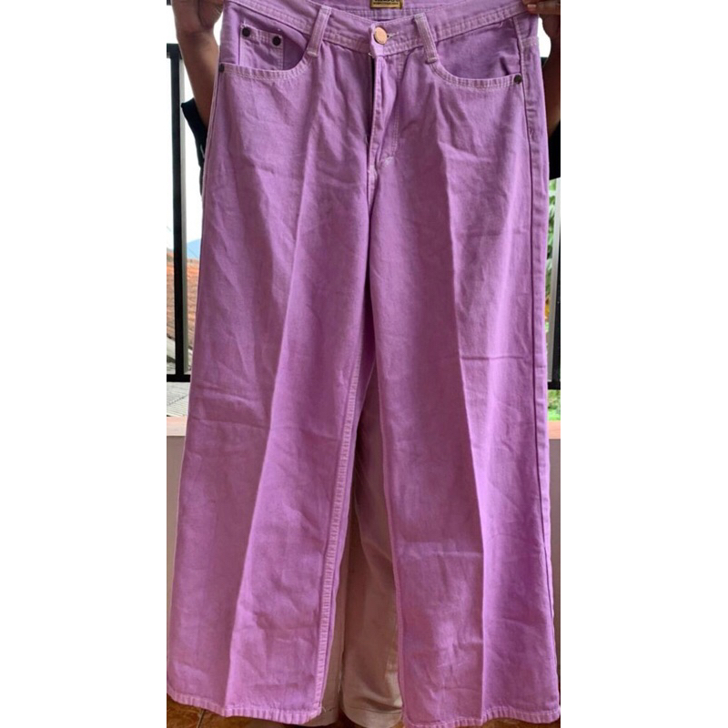 preloved jeans lilac