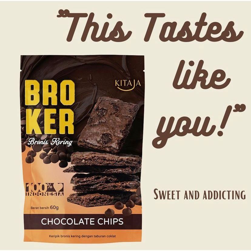 

BROKER - Bronis Kering Coklat / Keju 80g