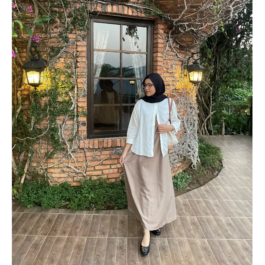 RHAE Khalilah Inner Dress Milo - Inner Wanita Hijab