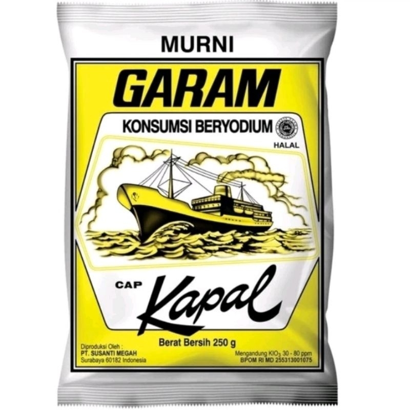 

Garam Beryodium cap kapal 250gram