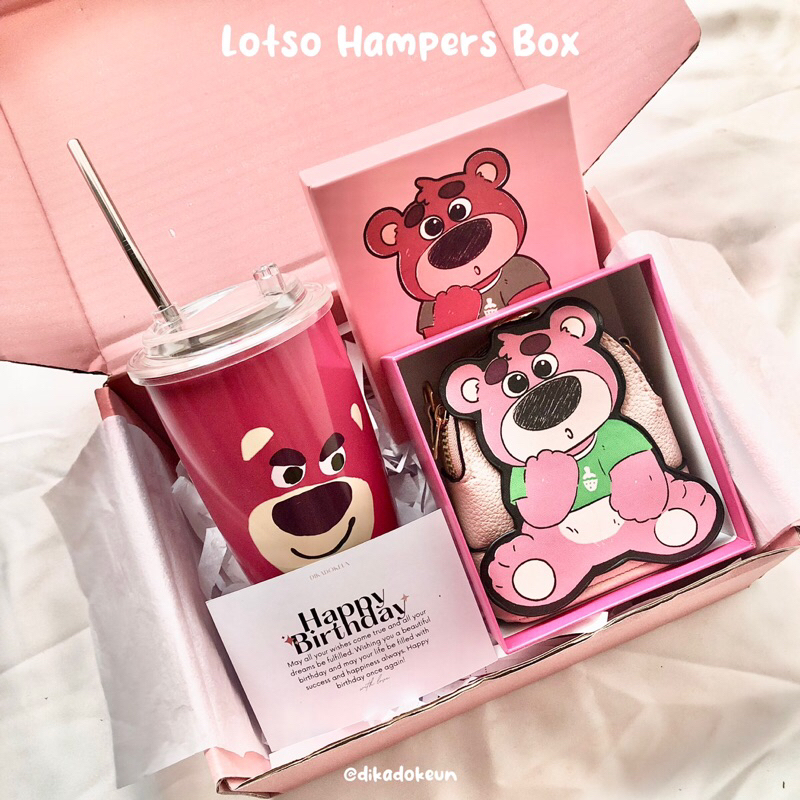 

(Ready Stock) LOTSO Hampers Box - Hampers Box Wanita - Hampers Box Anak Lucu LOTSO TOY STORY - DIKADOKEUN