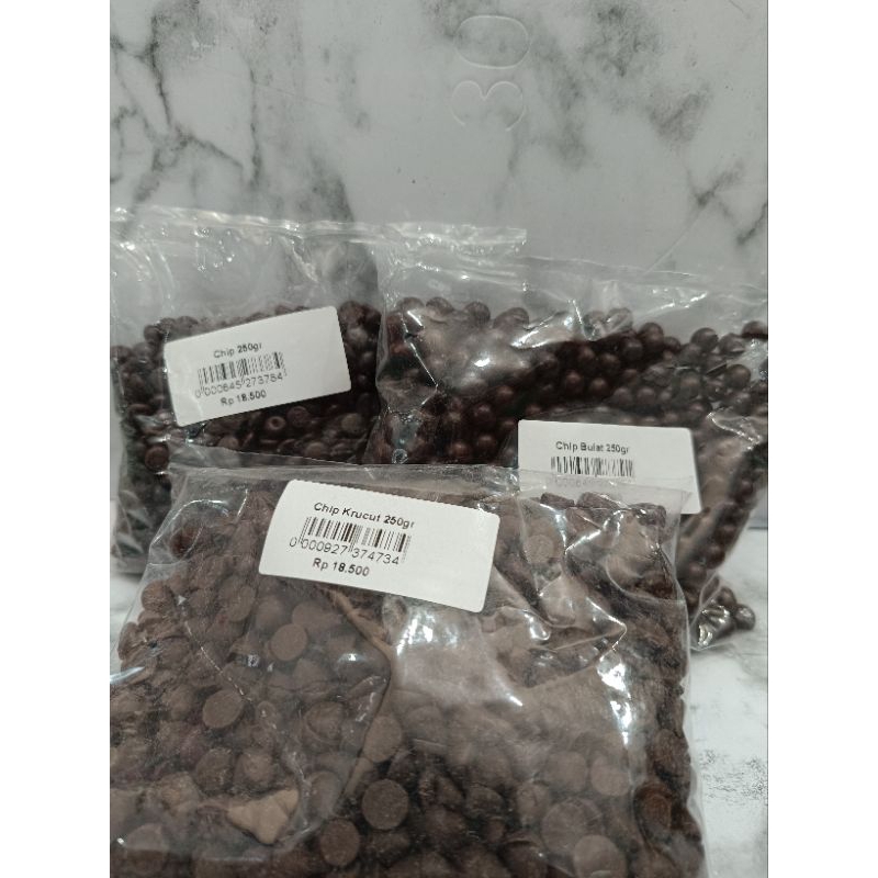 

Choco chip 250gr