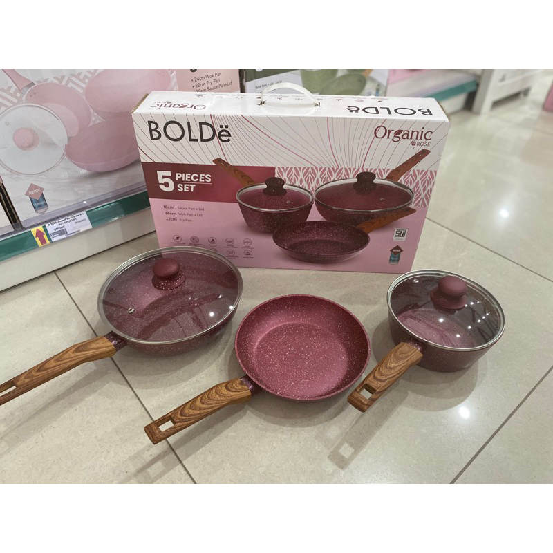 Bolde - Organic Cookware Set 5pcs