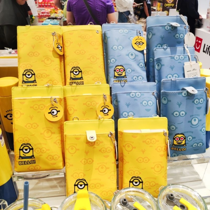 Miniso Tas Selempang Minion Lucu - Minions Collection Crossbody Bag