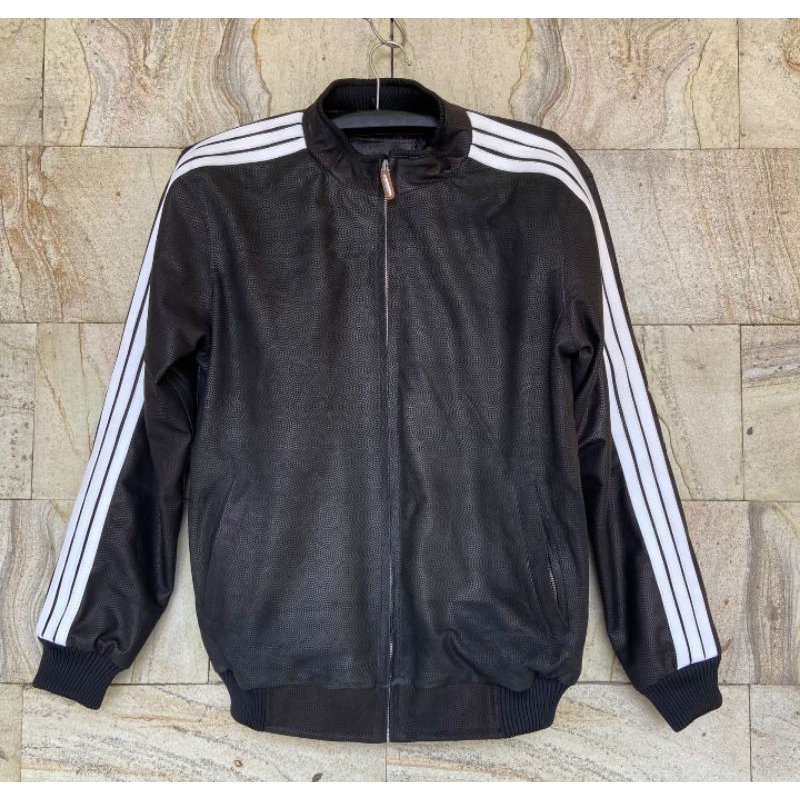 Jaket Kulit Domba Asli Pria Original ARL 033 Silverstone RFLA Ariel Noah Model Bomber Jaket Bomber