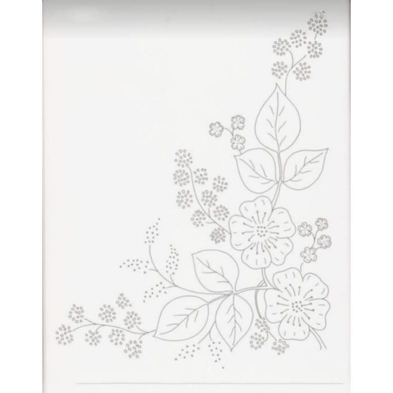 pola Embrodery pola untuk menyulam