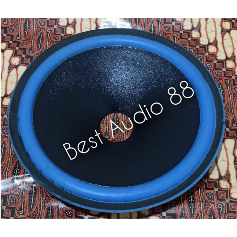 Daun kertas speaker woofer spon biru coating 6.25inch 6.25 inch diameter daun 15.5cm voice 25.5m