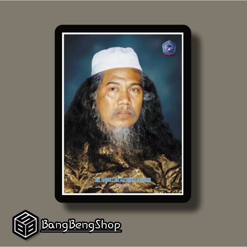 Poster Lirboyo (KH. Abdullah Ma'sum Jauhari)