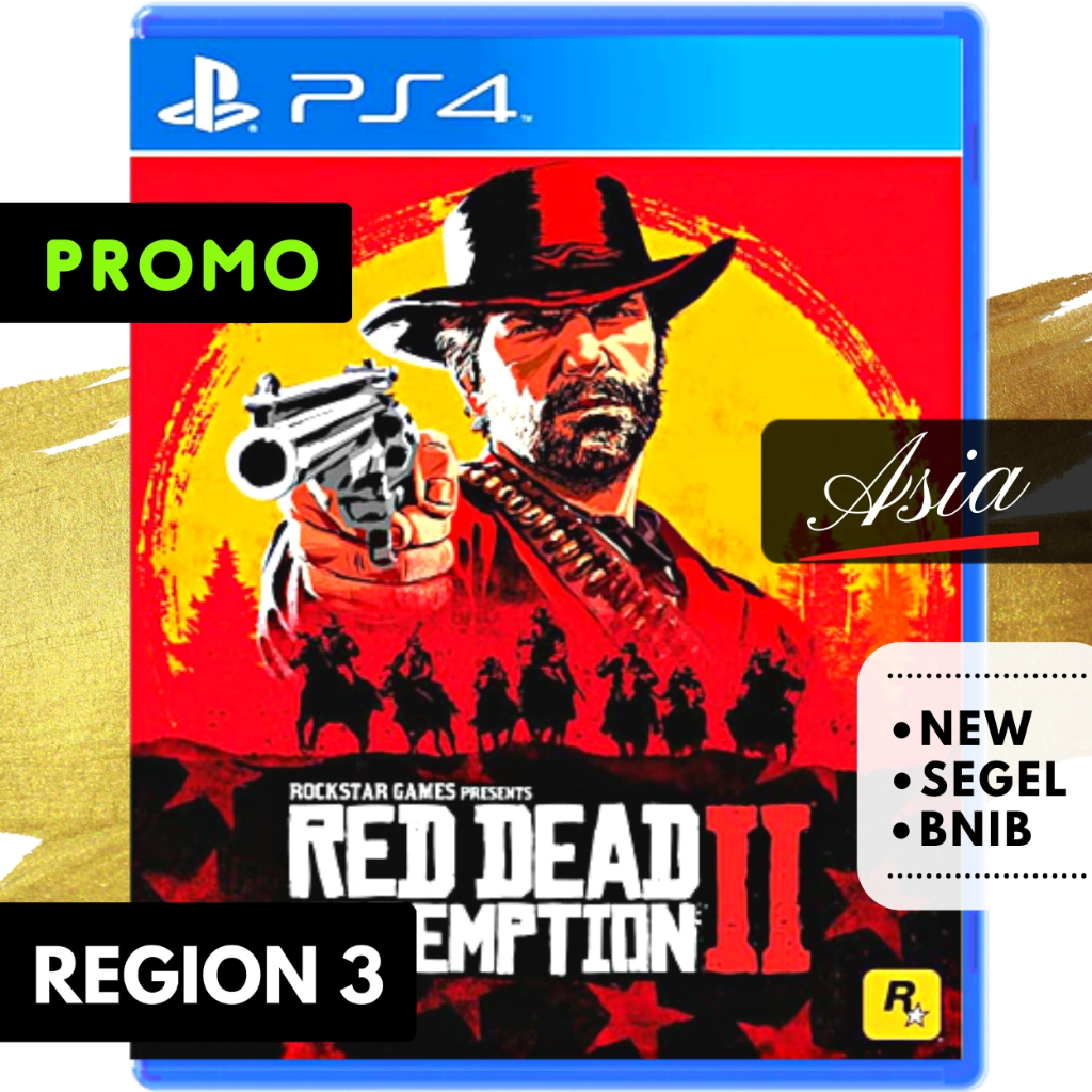 ⭐ RED DEAD REDEMPTION 2 ⭐ PS4 PS5 | kaset bd dvd cd game ps4 ps5 ps 4 5 red dead redemption rdr rdr2