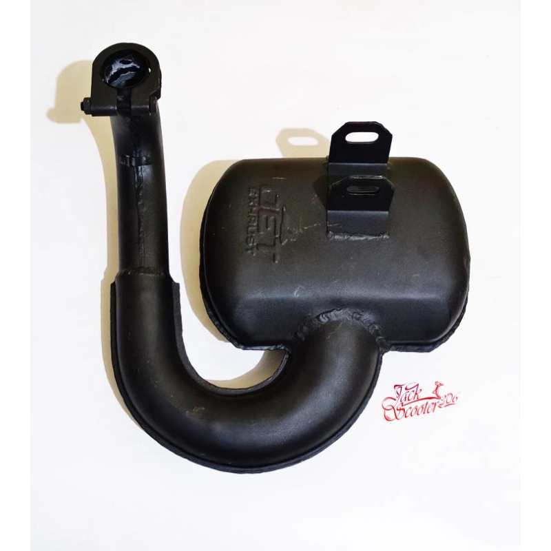 knalpot big box jet vespa px exclusive excel ps support tune up