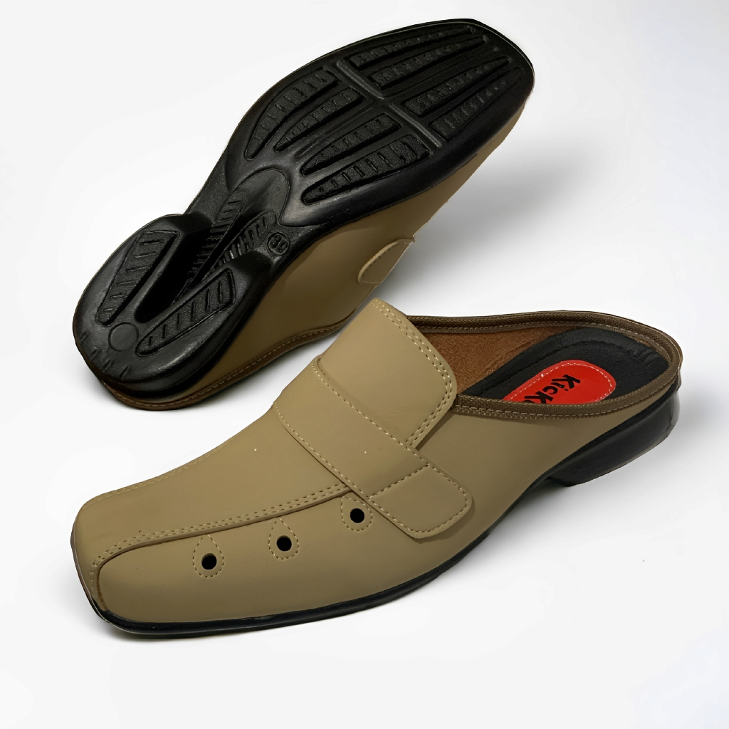 100% Sendal Nike Benassi ORIGINAL ASLI Black White Sandal Pria Nike Original air tabung Original1