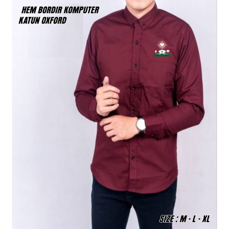 KEMEJA PSHT BORDIR HATI BERSINAR