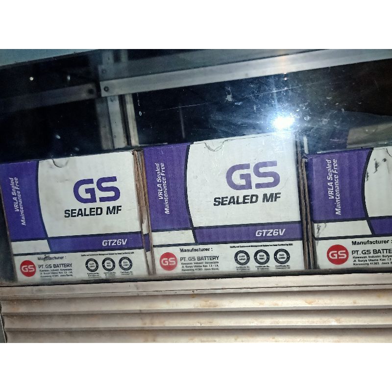 termurah AKI GS 6V, untuk pcx Vario 150 satria FU