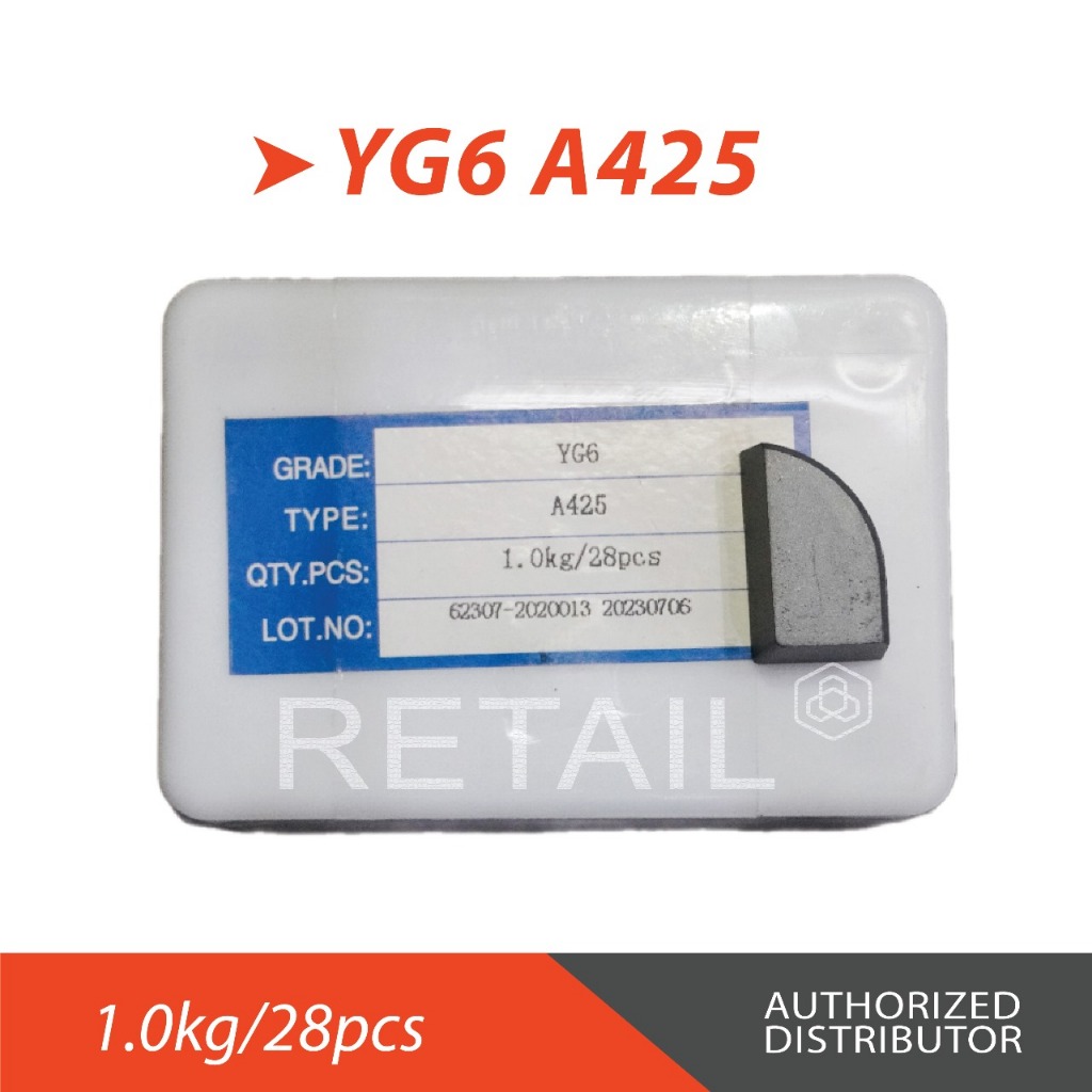 MATA BUBUT WIDIA A-425 (YG6) / MATA BUBUT GRADE YG6