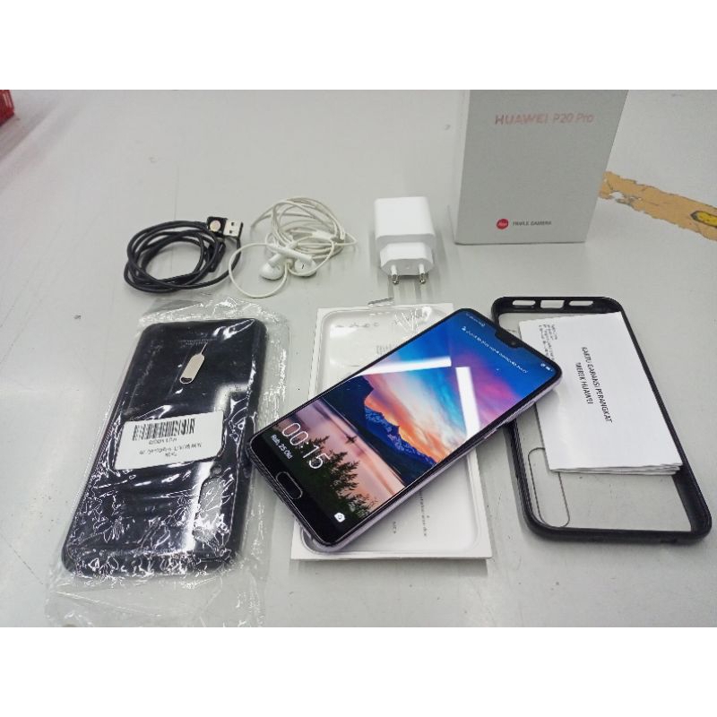 Handphone HP Huawei P20 PRO 6GB 128GB Second Asli Original Permanen Terdaftar Mulus No Shadow EX RES