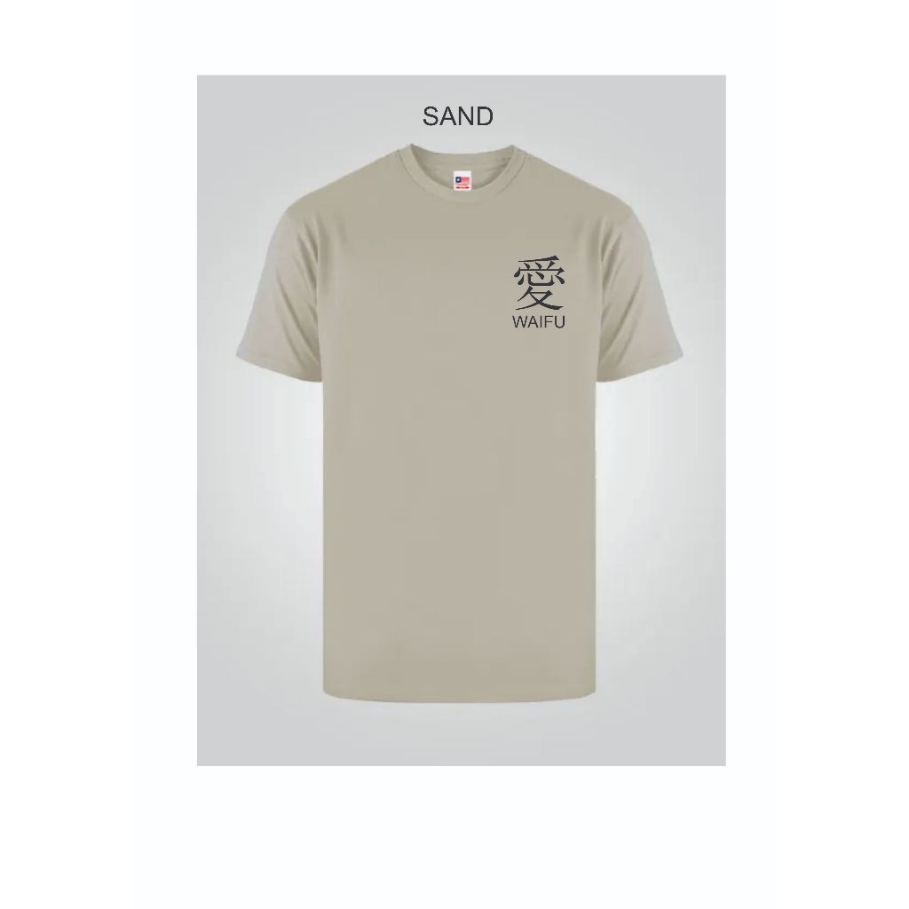 T-Shirt WAIFU Premium Cotton Pria & Wanita