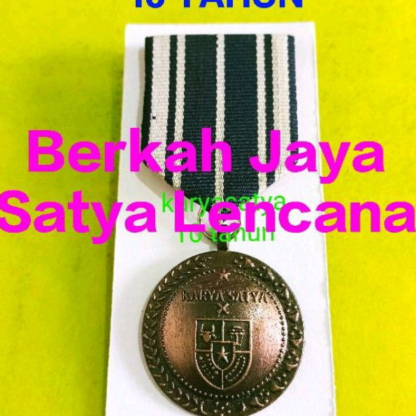 KARYA SATYA 10 TAHUN MEDALI PNS 10 TAHUN
