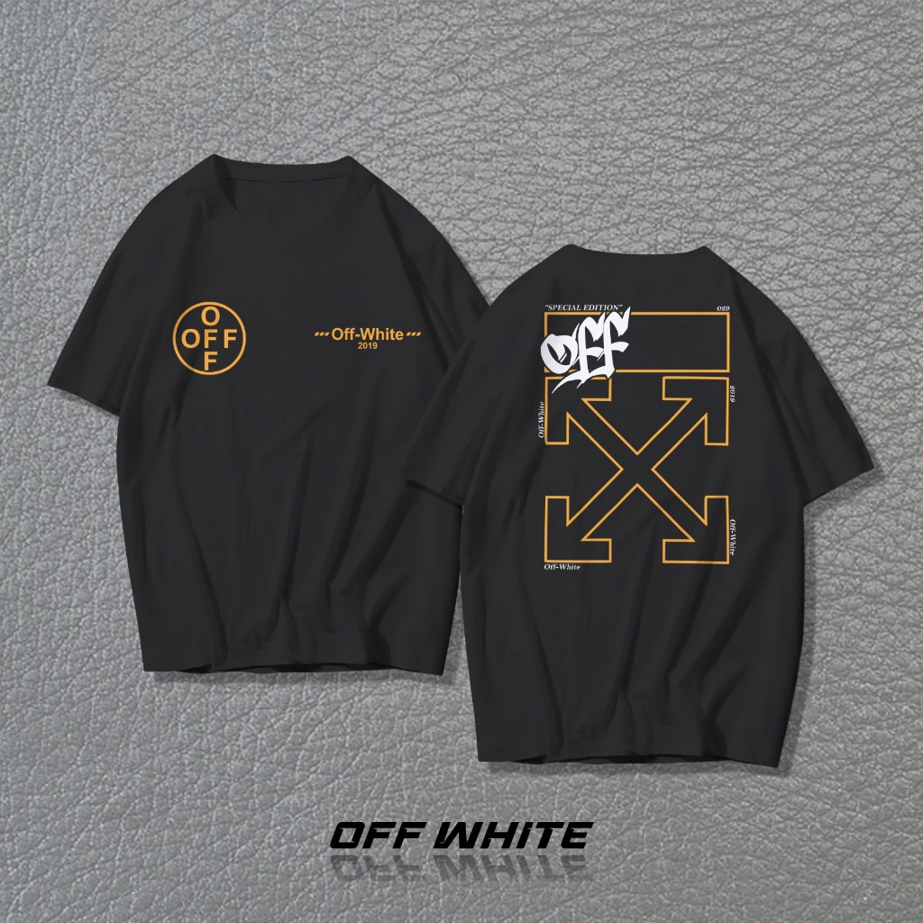 Baju Kaos T Shirt Cotton katun 100% original combed 24s Premium Pria Wanita Unisex offwhite