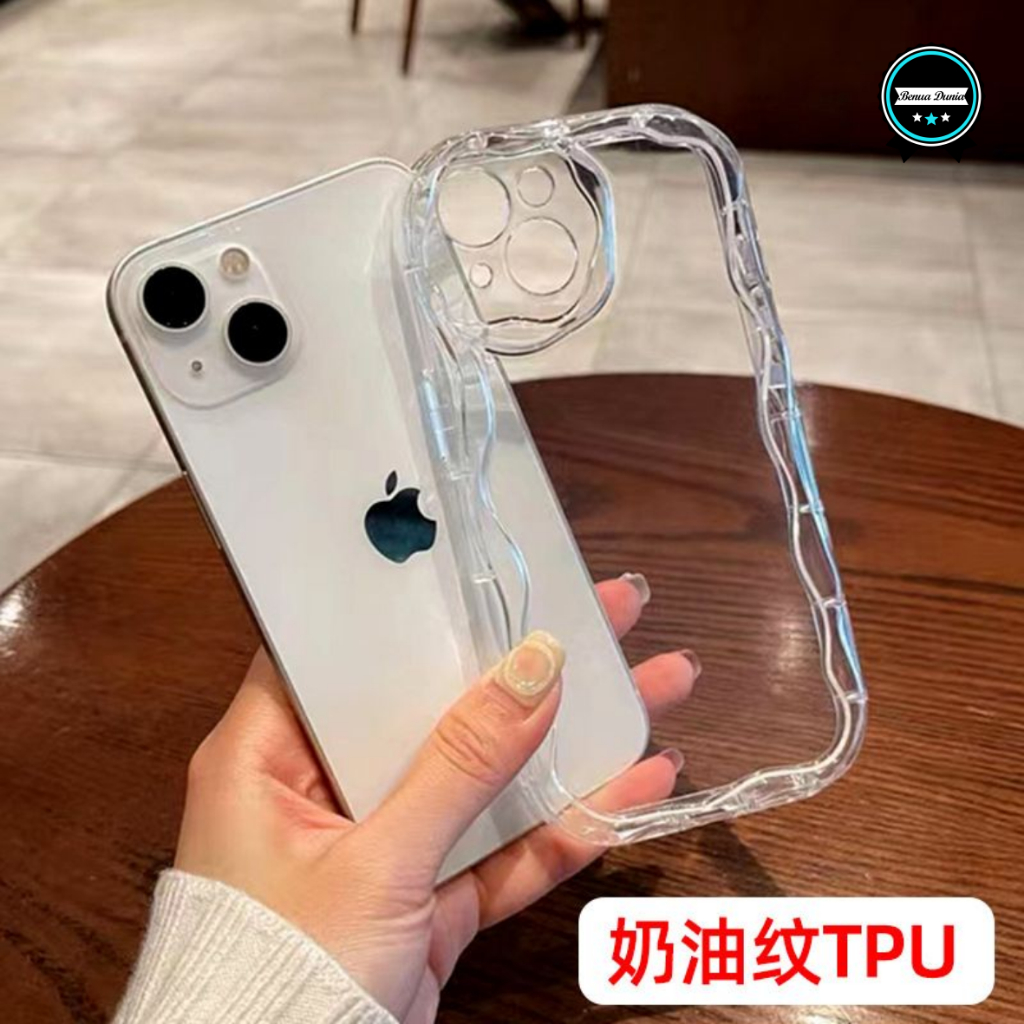SOFTCASE SILIKON MELTING WAVY CLEAR BENING FOR INFINIX HOT 40 PRO NOTE 30 NOTE 30 PRO NOTE 30 PRO PL