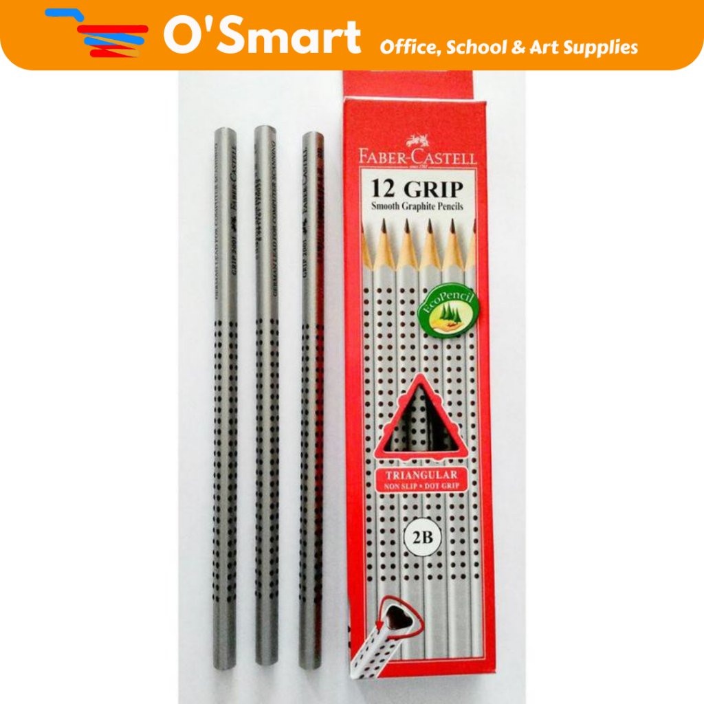 

PENSIL FABER CASTELL 2B TRIANGULAR 317002