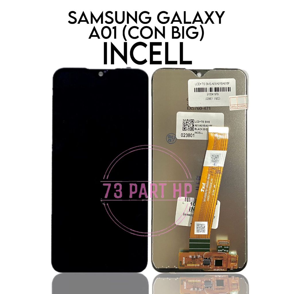 LCD Touchscreen Fullset Samsung Galaxy A01 / A015 / A015F / SM-A015F / SM-A015F/DS / SM-A015G - Kone