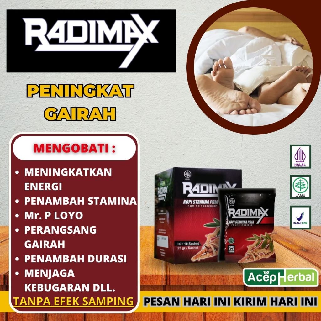 

RADIMAX Kopi Kesehatan 100% Original