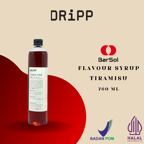 

Dripp Syrup Tiramisu 760 Ml - Barsol Indonesia