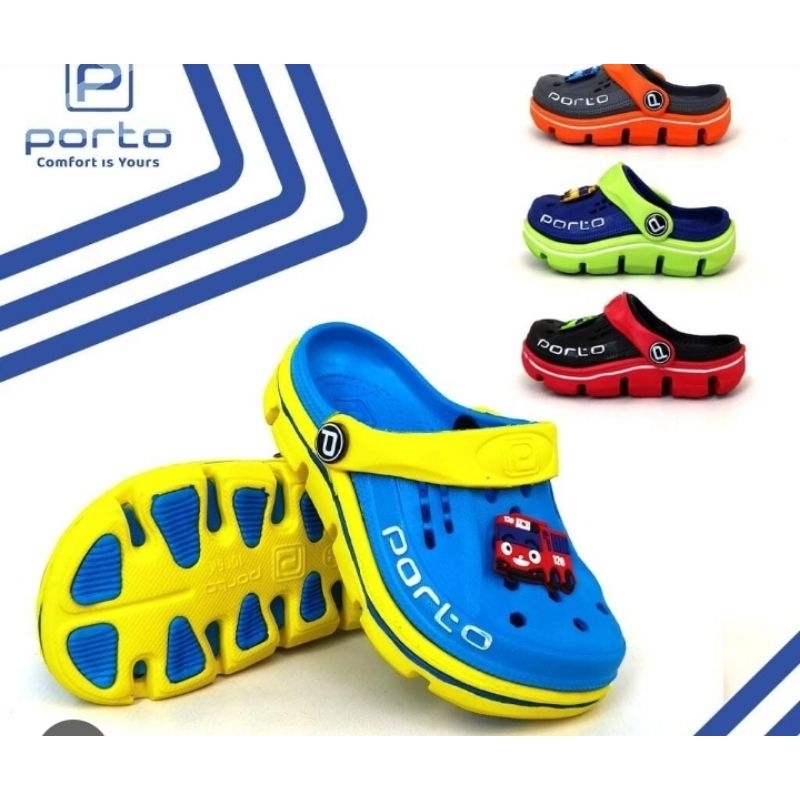 Porto / Sendal Porto Pria / Sandal Jepit Anak Porto / Sandal Porto Anak Laki Laki