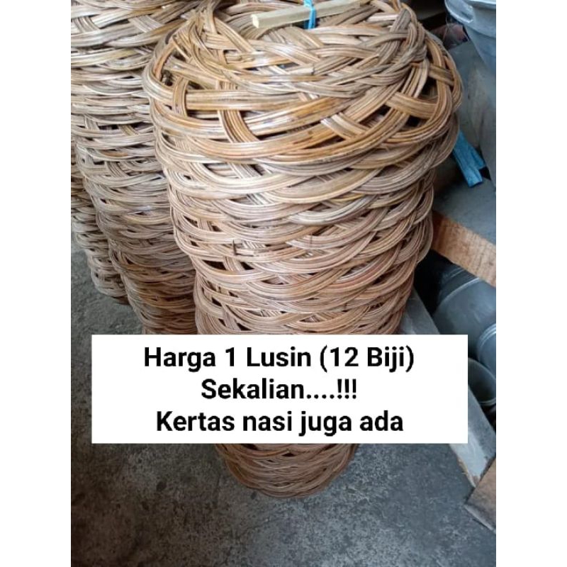 piring makan piring lidi piring anyaman piring rotan dari lidi piring harga LUSINAN