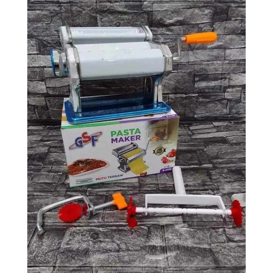 GILINGAN MIE GSF G-4150 / GILINGAN MIE GSF 4150 / GILINGAN MIE PASTA MAKER MOLEN ATLAS / GILINGAN MIE / GILINGAN MOLEN / GILINGAN PANGSIT CETAKAN MIE / PENGGILING MIE / GILINGAN MIE MOLEN KULIT PANGSIT PASTA MAKER / ALAT PEMBUAT MIE / GILINGAN MIE PASTA P