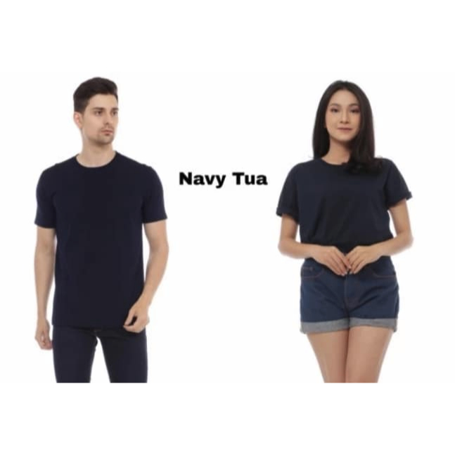 Kaos polos NAVY lengan PENDEK/ oblong polos pendek / kaos polos pria murah / winstar polos / kaos po