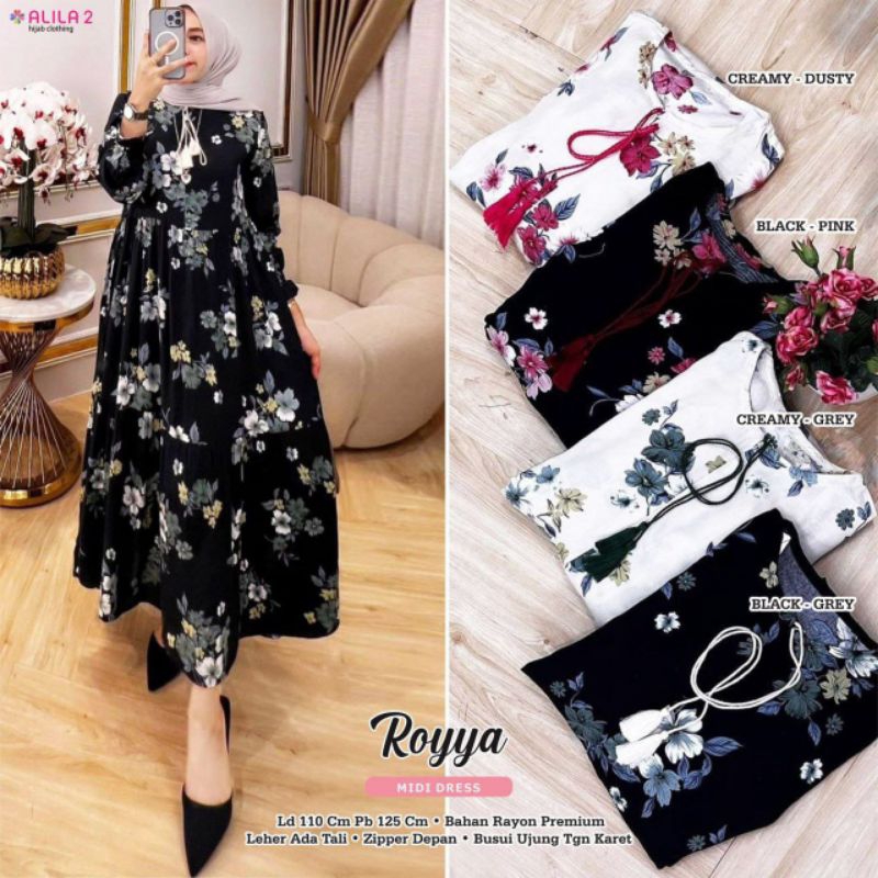 gamis midi  Royya original alila 2