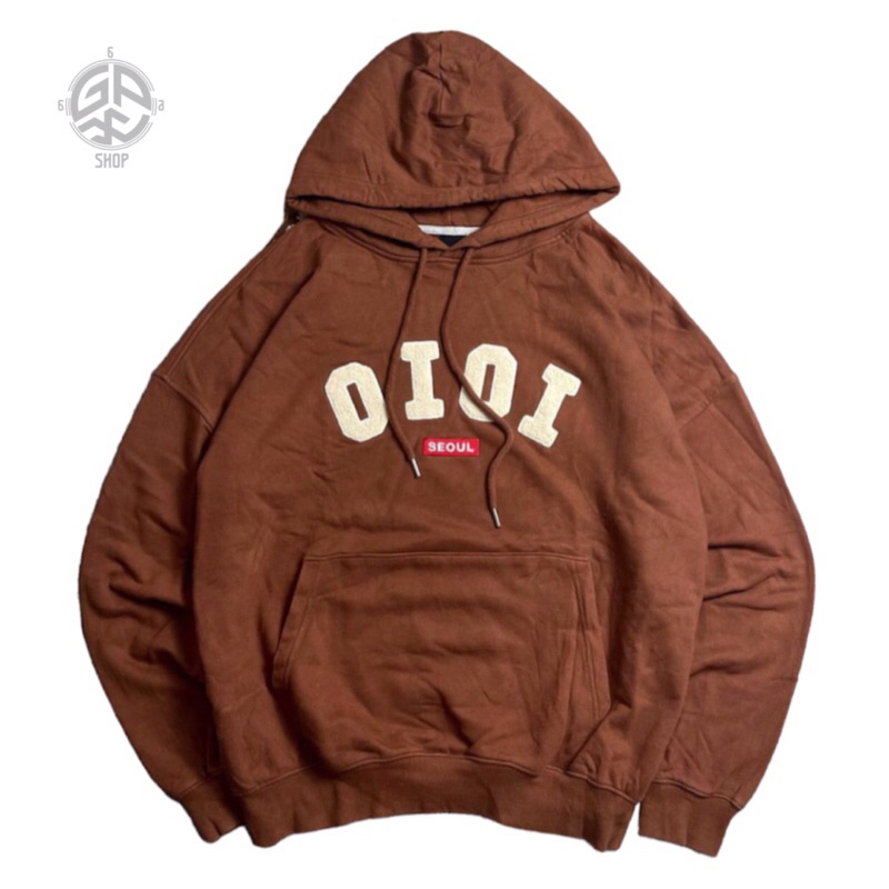 Hoodie oioi brown