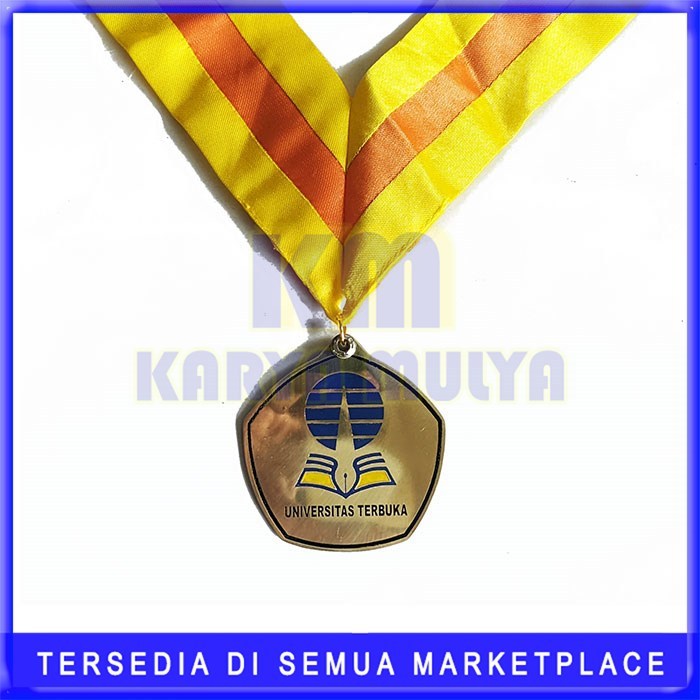 Medali Kelulusan Universitas Terbuka Medali UT Medali Wisuda Custom - Karya Mulya