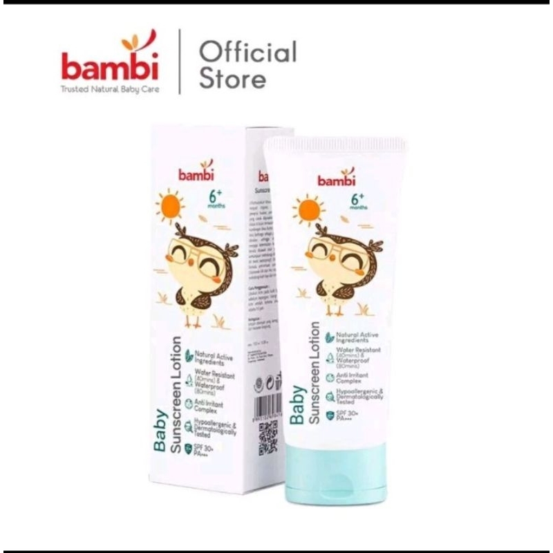 bambi baby sunscreen lotion