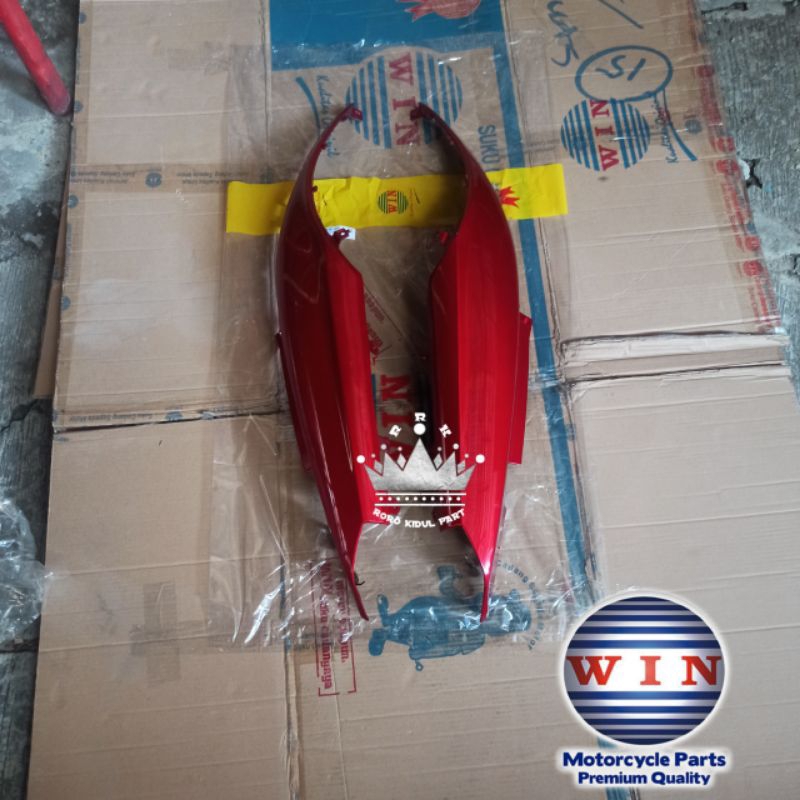 Cover body samping belakang MIO J MIO GT merah maroon berkualitas win