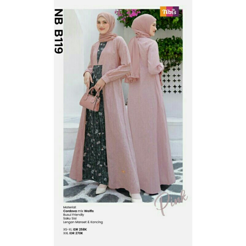 Nibras Gamis ORI NB B119