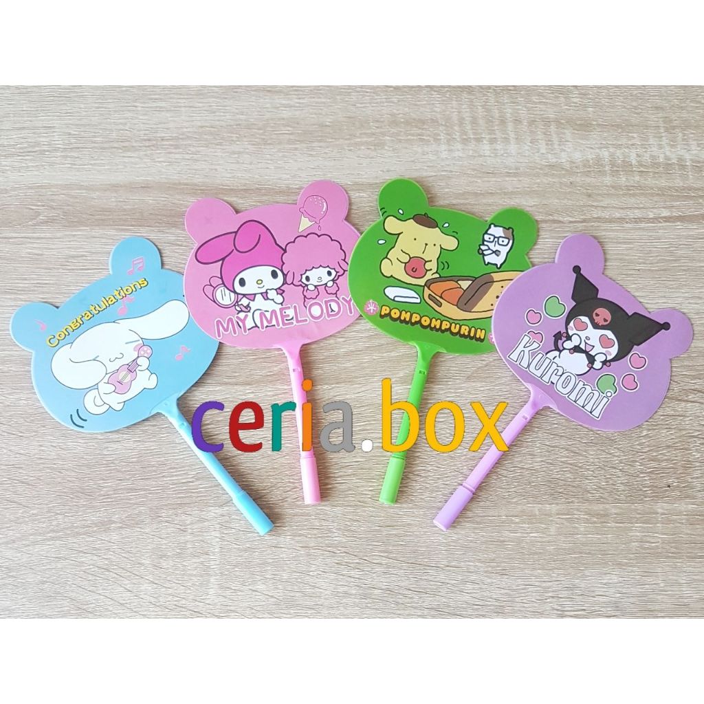 

❤️CERIA❤️ PULPEN KIPAS BT21 - SANRIO