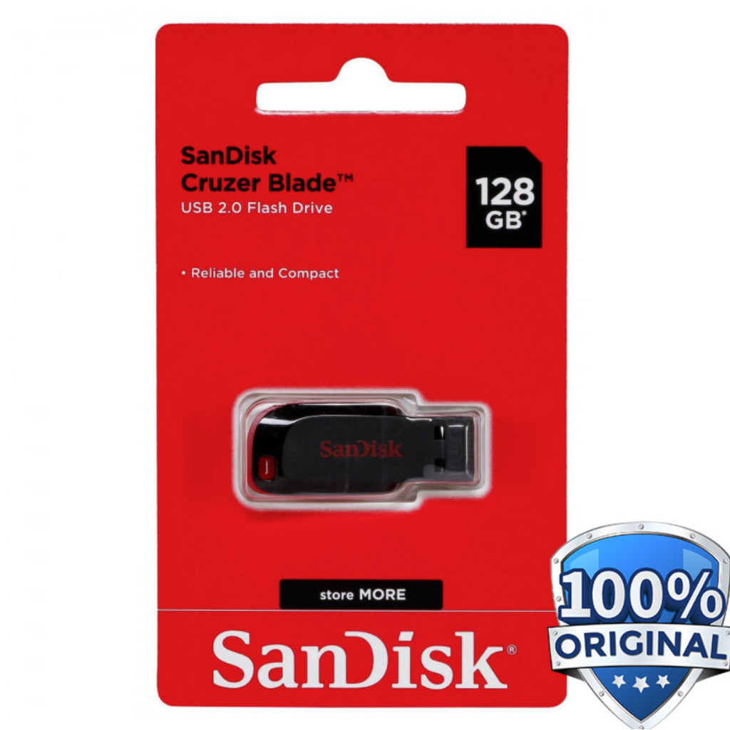 Sandisk cruzer blade 128 GB ORIGINAL