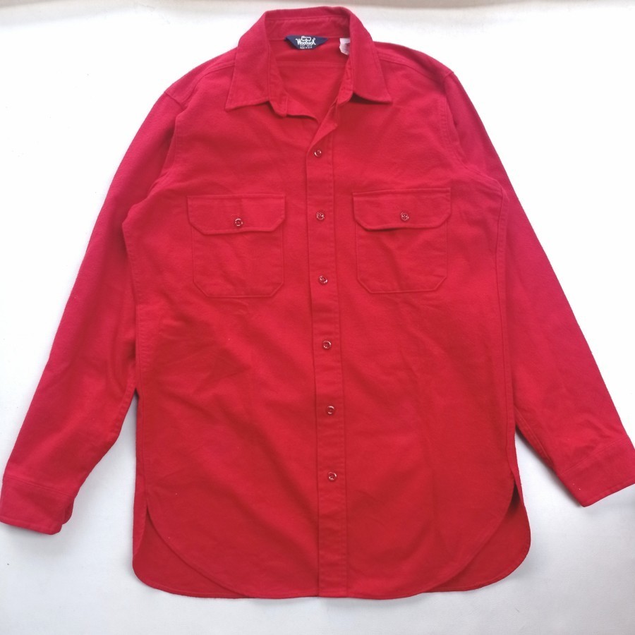 kemeja vintage woolrich chamois flannel shirt filson the flat head