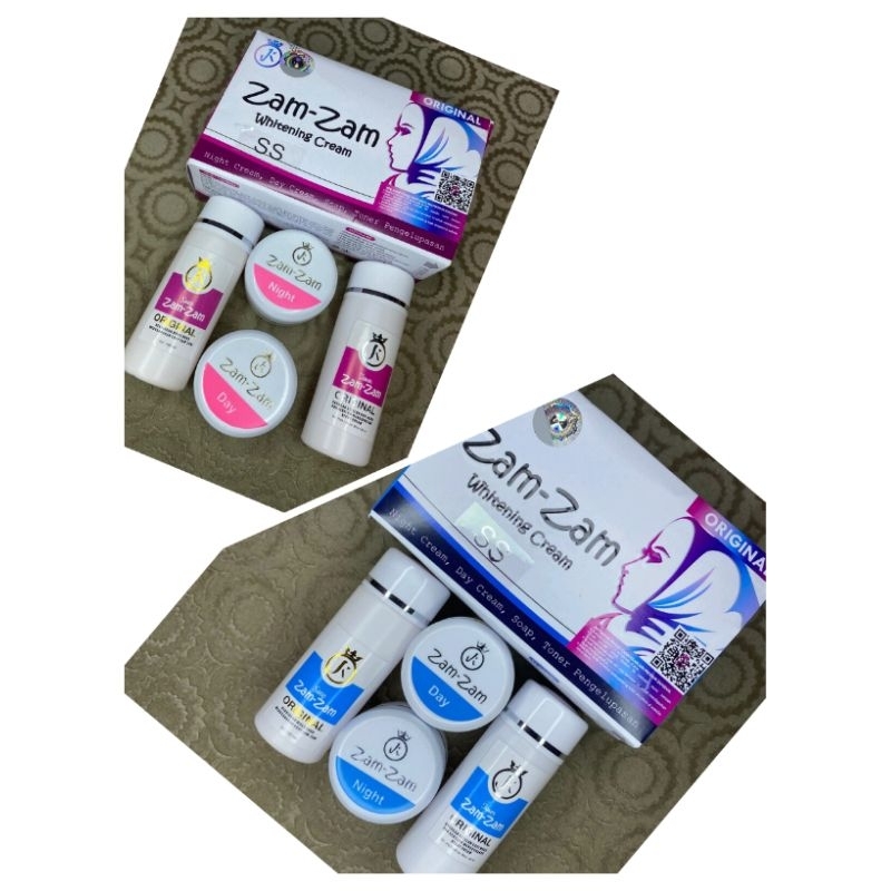 zamzamJk/zamzam skincare/paket biru