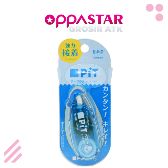 

Tombow Glue Tape Pit Power Egg PN EPC40 - Lem Kertas Model Tipex