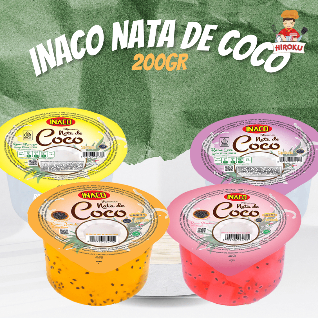 

INACO NATA DECOCO CUP Kemasan 200gr