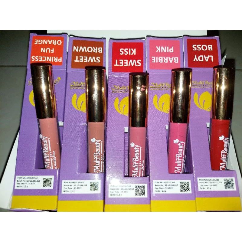 lip cream lip matte multibeauty promo