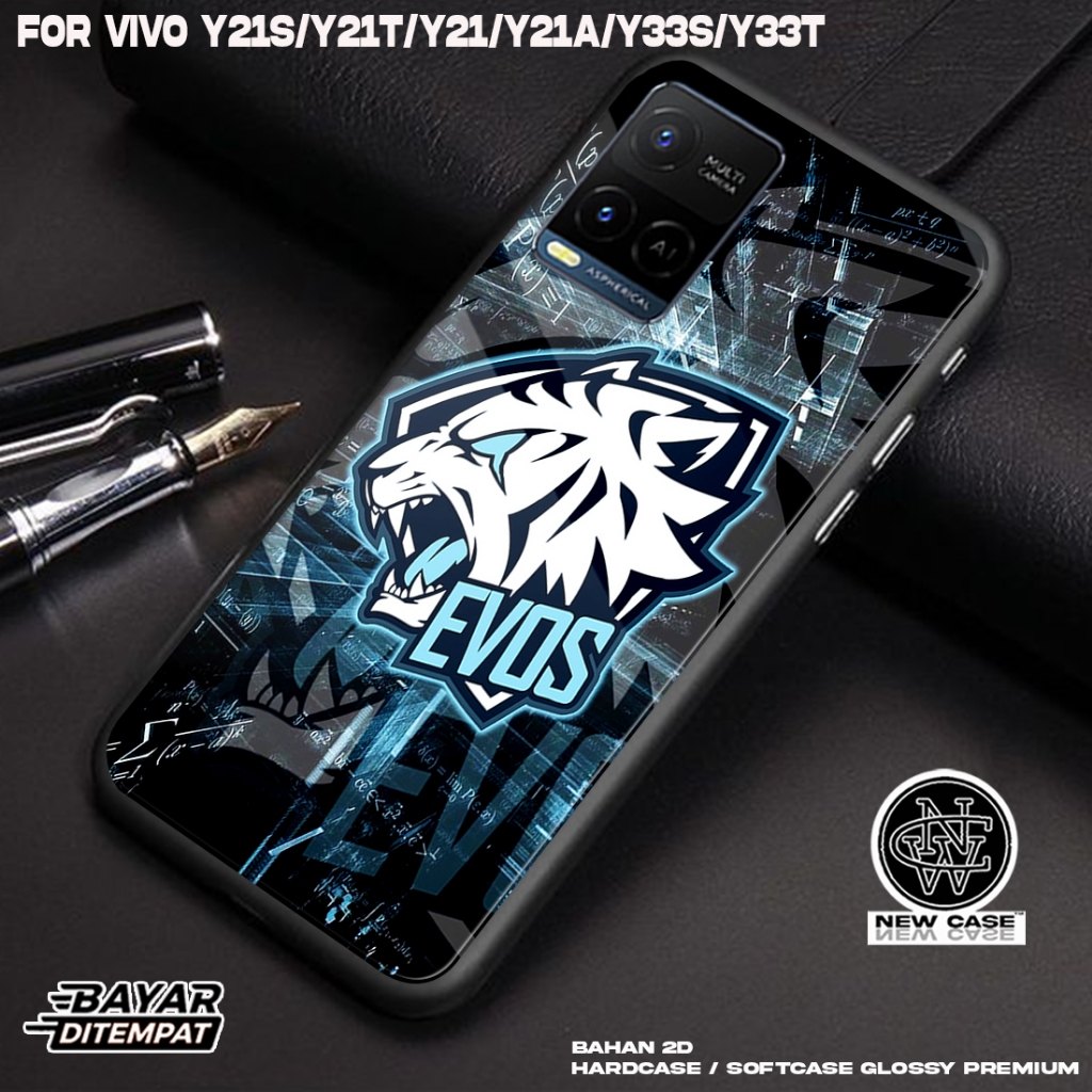 Case VIVO Y21S/Y21/Y21T/Y21A/Y33S/Y33T - Casing Hp Terbaru 2023 Newcase [ EVOS] Silikon Hp Mewah - K