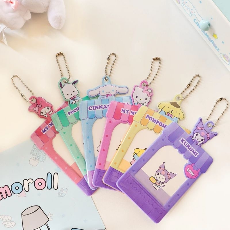 Card Holder Sanrio Love/Card Holder KPOP/Pelindung Photocard KPOP Sanrio/Pelindung PC KPOP/Cahol PVC