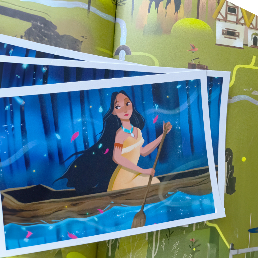 

[bocil.staff] Pocahontas Art Print | kartu ucapan | gift card | kartu gambar | kartu ucapan hadiah | thankyou card | merch