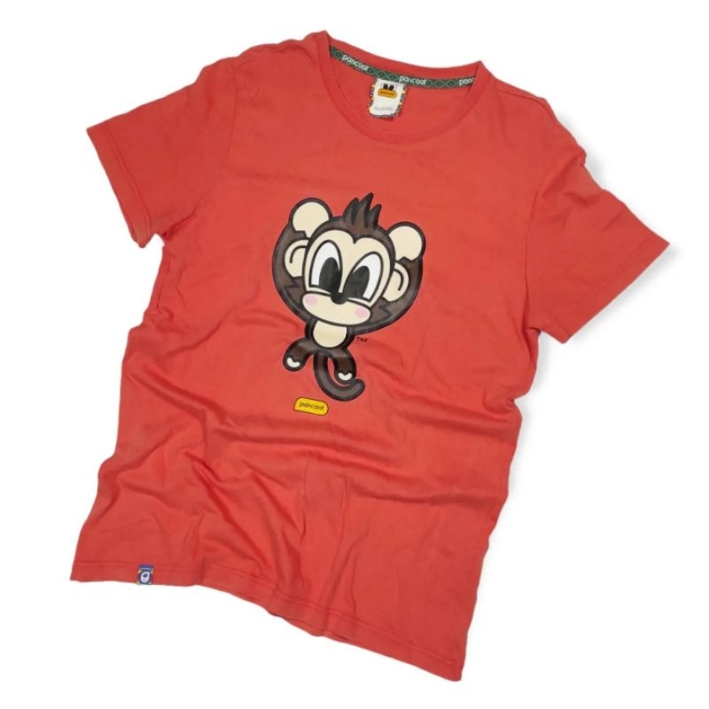 Kaos PANCOAT Logo Monkey Second Original